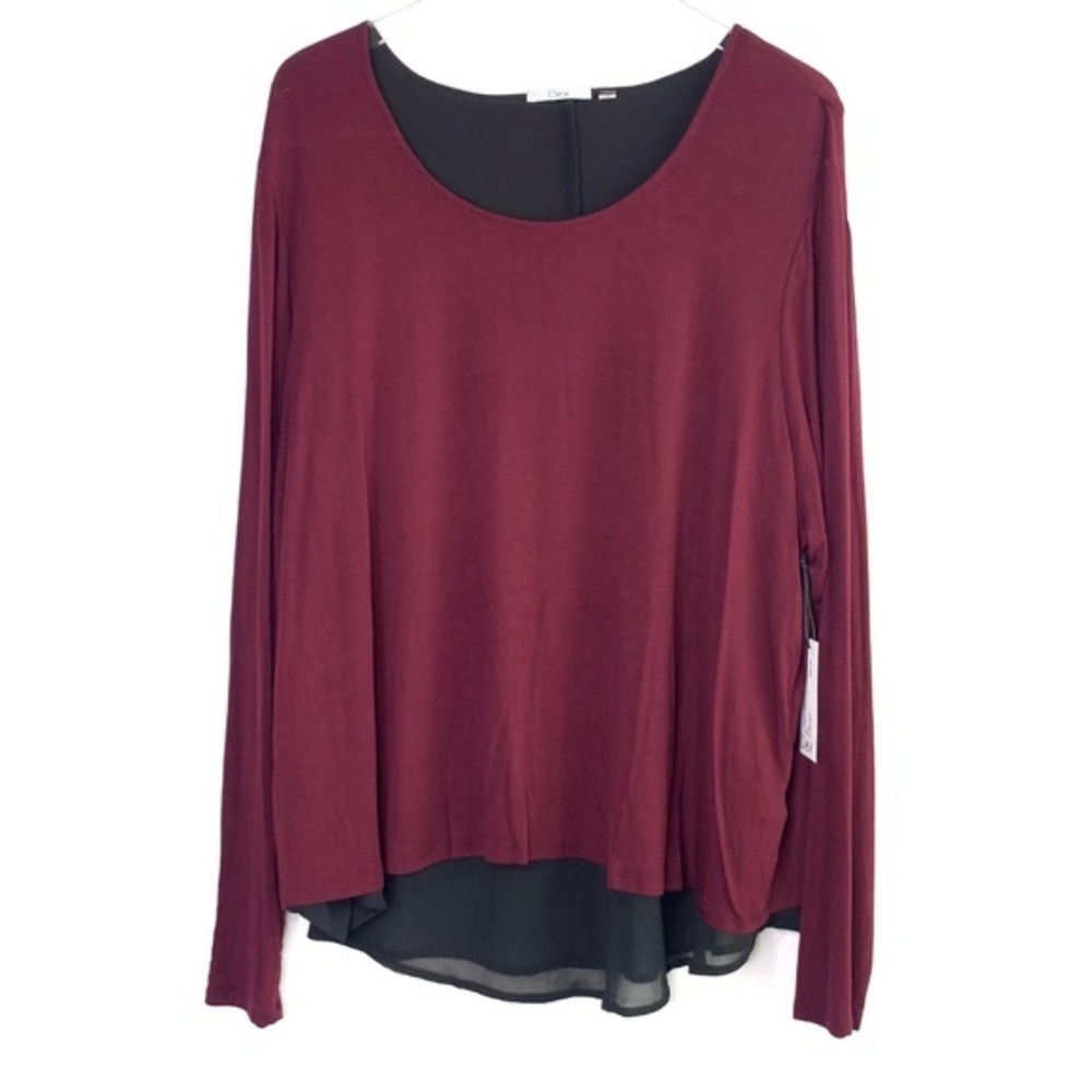 NWT Dex long sleeve fooler top #R08 - Picture 3 of 8
